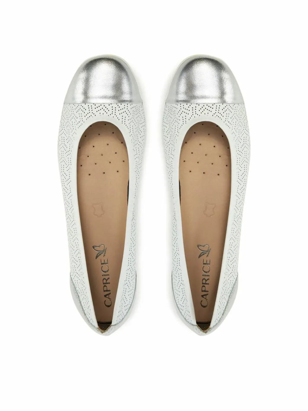 Ballerine 9-22103-42 Bianco