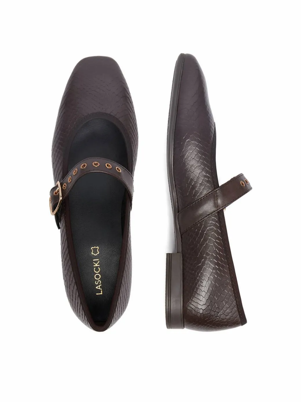 Ballerine CEO-RST-ROMI-96 Marrone scuro