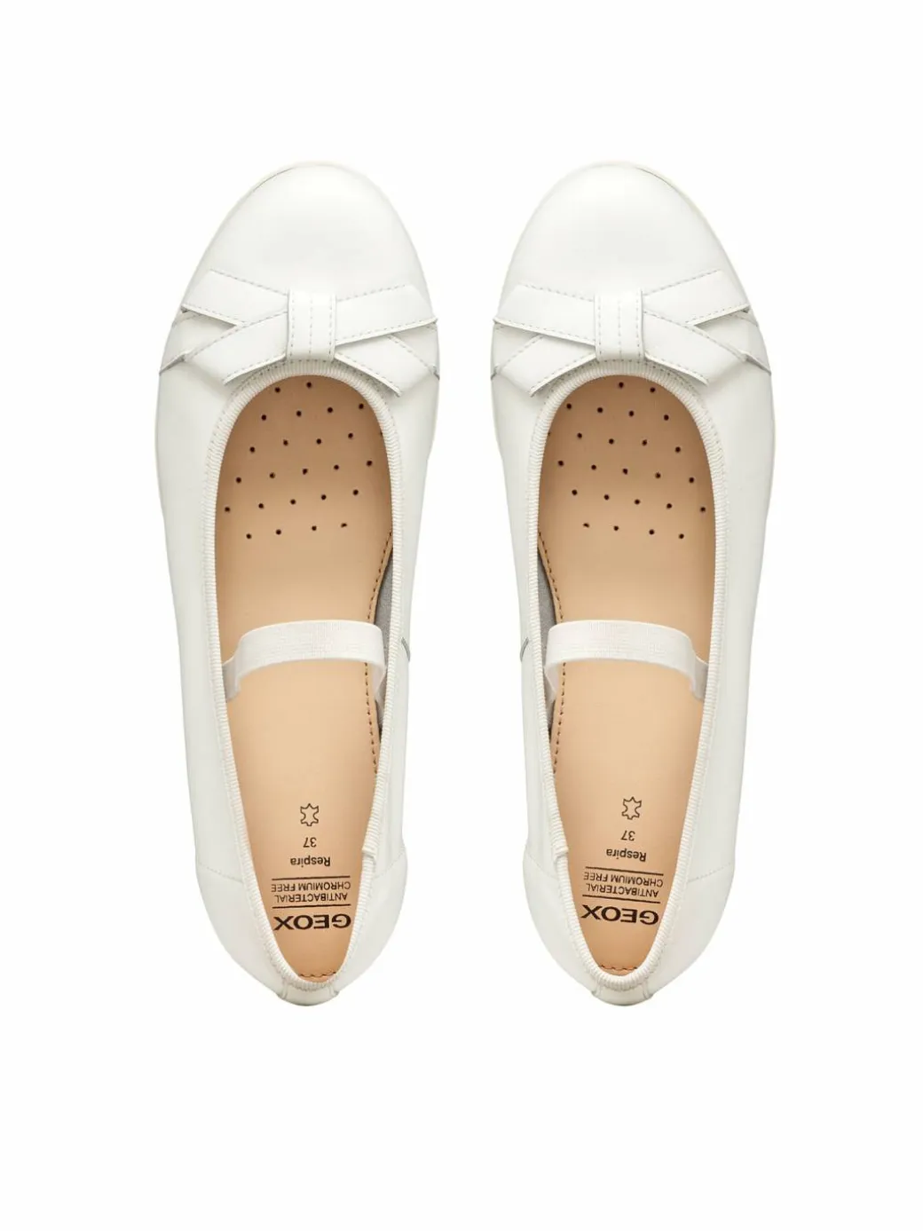 Ballerine Jr Plie' J6555A 00085 C1000 D Bianco