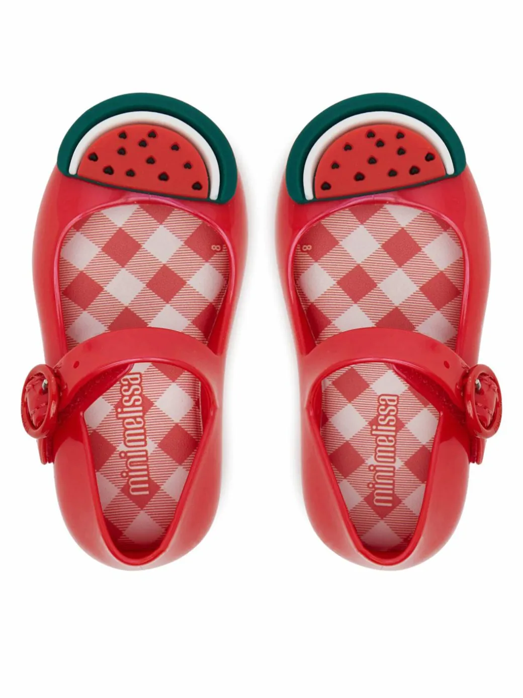 Ballerine Mini Melissa Sweet Love Picnic Bb 36009 Rosso
