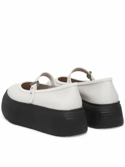 Ballerine Soft Ballerina Platform Ad 37858 Bianco
