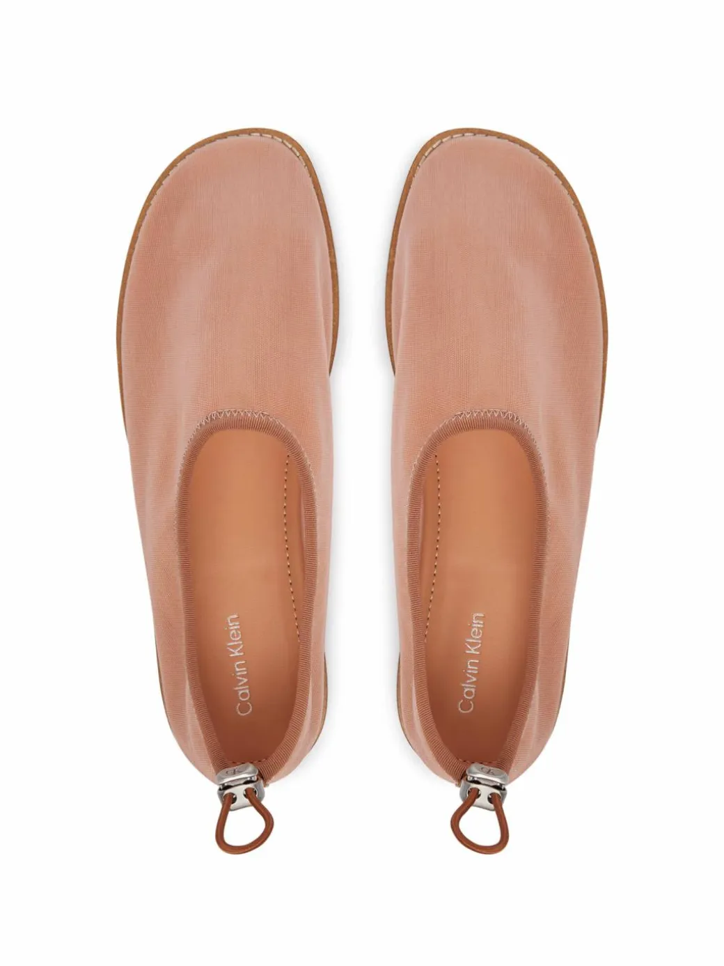Ballerine Stretch Ballerina Shoe Spac Mesh HW0HW03041 Corallo