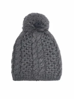 Berretto Afra Pompn 75039 Grigio