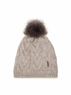 Berretto Knitted & Fleece Hat 123515.014.10.00 Beige
