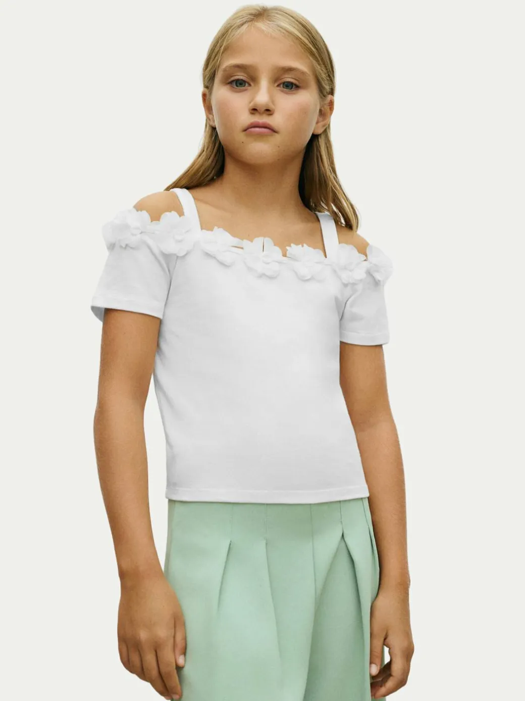 Blusa 6003 Écru Regular Fit