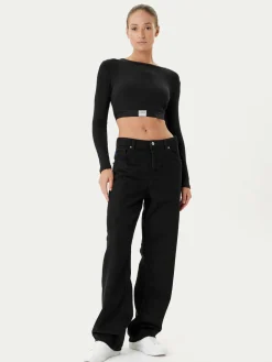 Blusa O5RP00 KCDA2 Nero Regular Fit