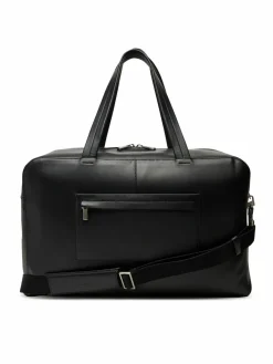 Borsa Ck Premium Leather Weekender K50K512931 Nero