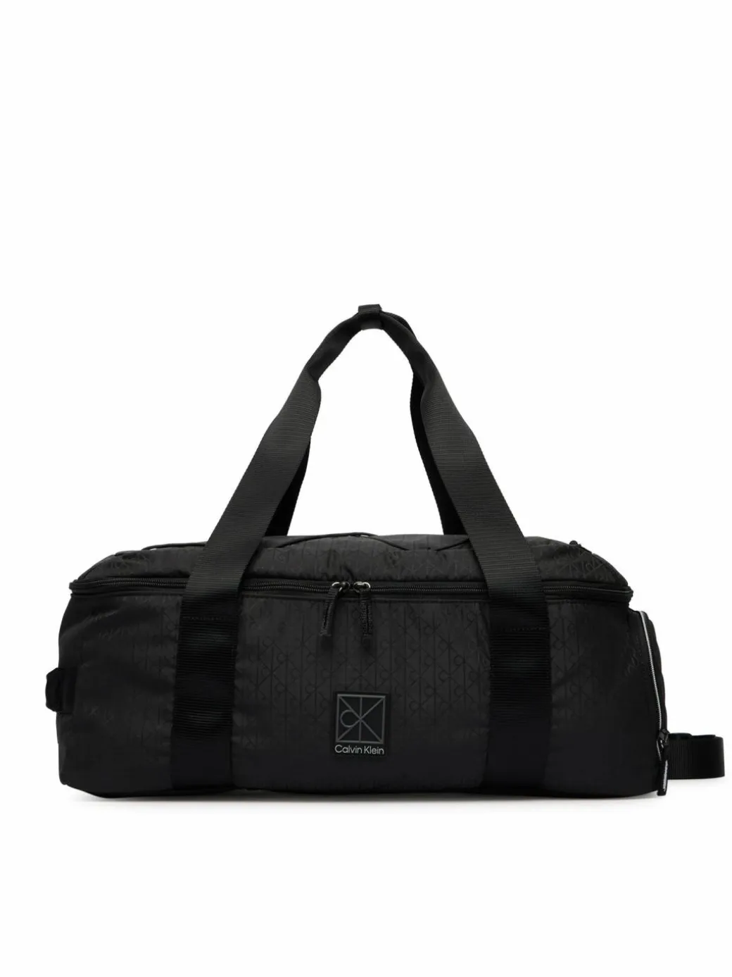Borsa da viaggio Utility Emblem Aop LV04D3385G Nero