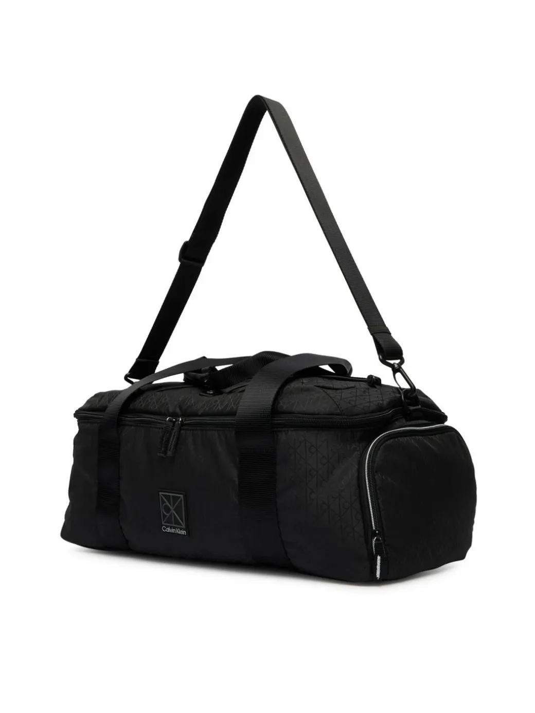Borsa da viaggio Utility Emblem Aop LV04D3385G Nero