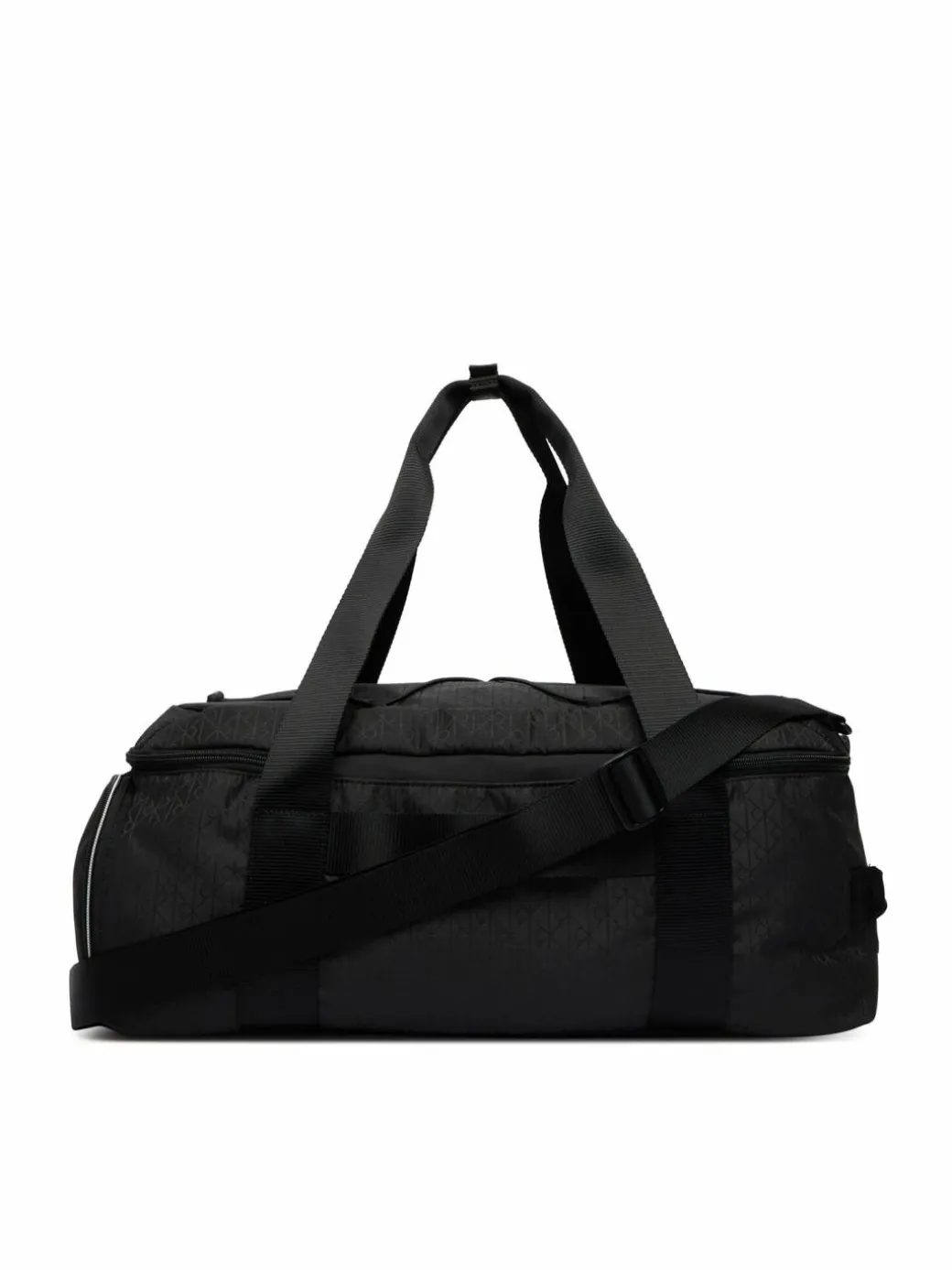 Borsa da viaggio Utility Emblem Aop LV04D3385G Nero