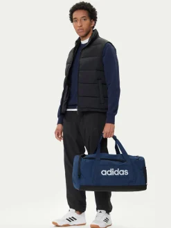 Borsa Linear Duffel Medium IN6116 Blu scuro