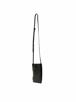 Borsa porta telefono Emblem Aop Phone Crossbody LV04F1115G Nero