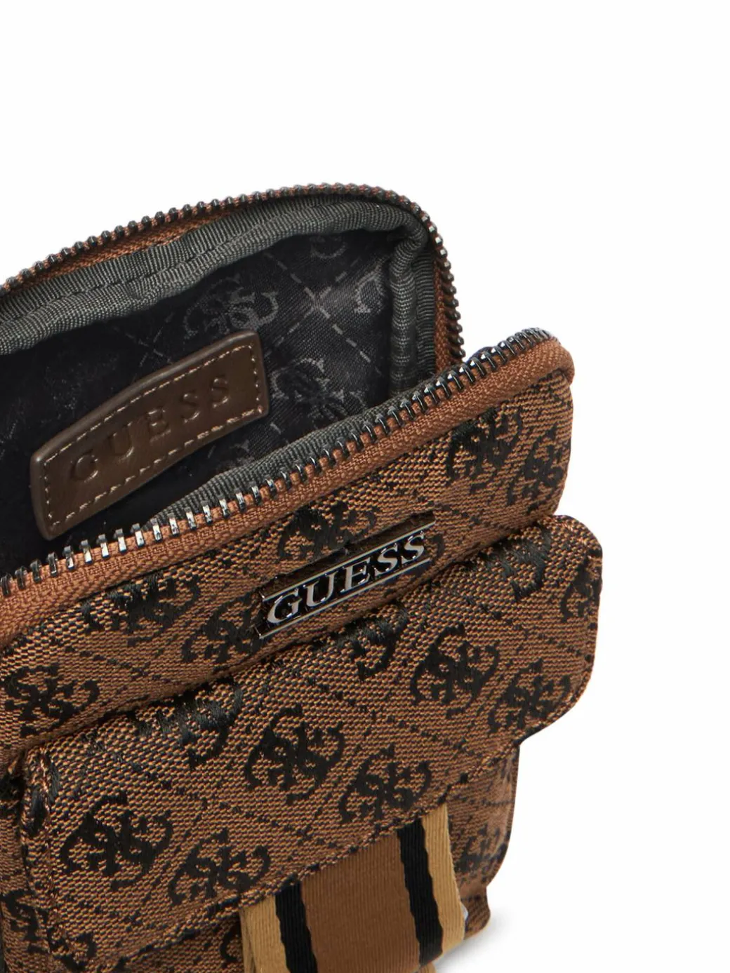 Borsa porta telefono HMBOST P6142 Marrone