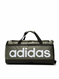 Borsa sportiva Essentials Linear Duffel Bag Medium HR5350 Verde