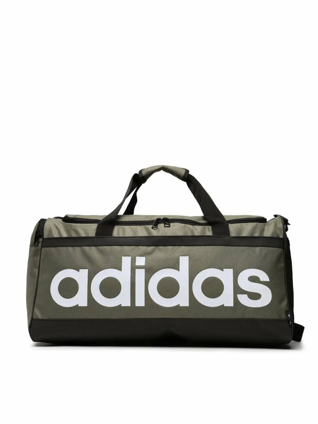 Borsa sportiva Essentials Linear Duffel Bag Medium HR5350 Verde