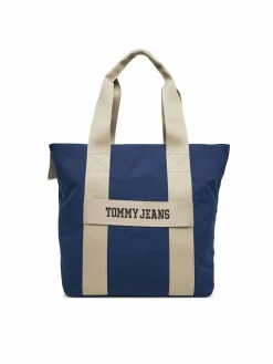 Borsa Tjm Retro Cool Tote AM0AM13278 Blu scuro