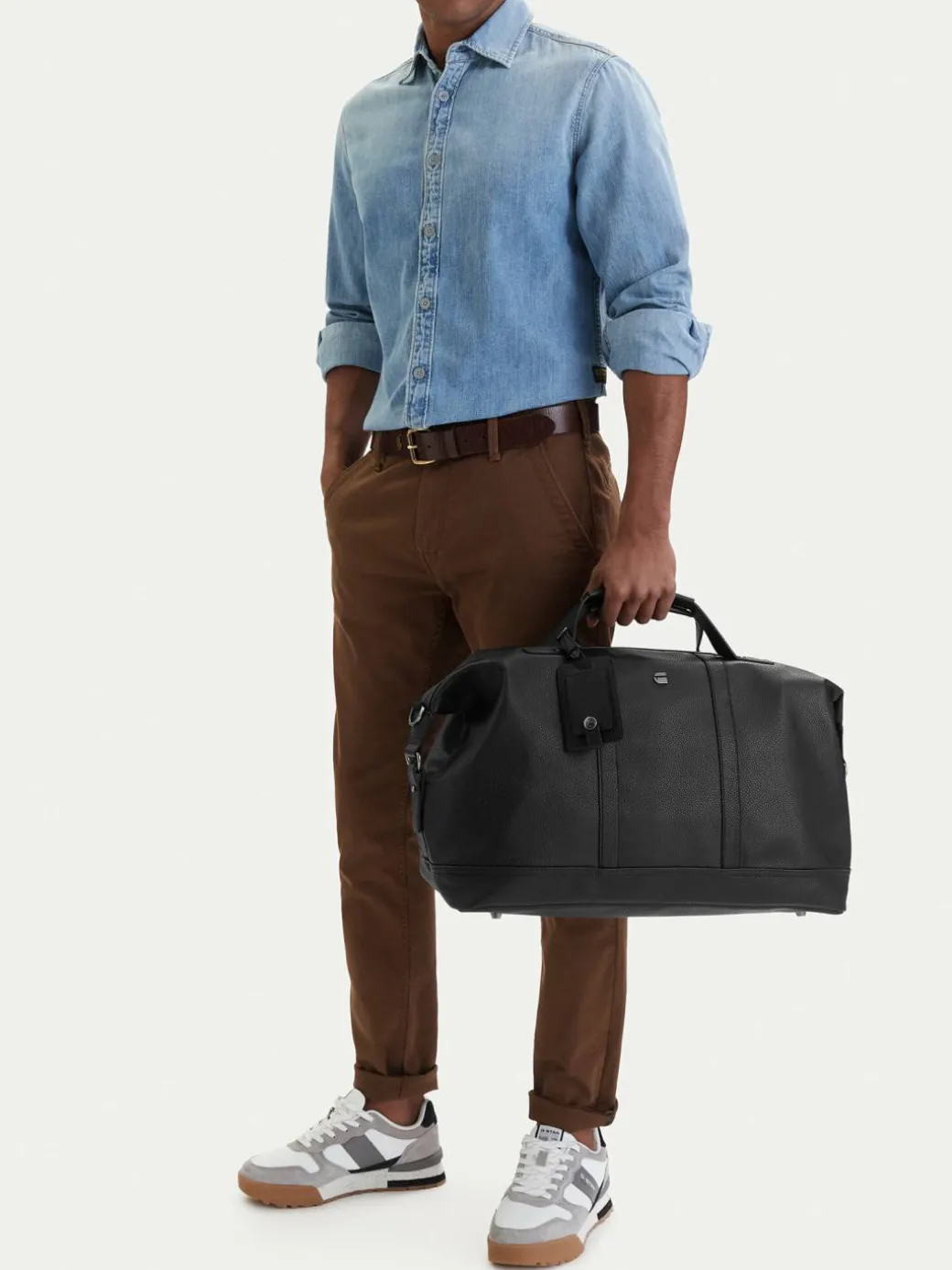 Borsa weekend EO-BW-B53585R Nero