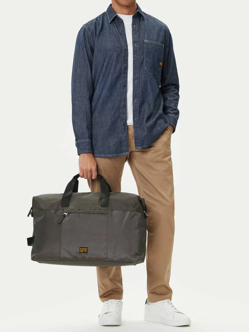 Borsa weekend EO-FINN-LX8739J Grigio