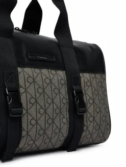Borsa weekend Mixed Emblem Aop LV04D3379G Beige