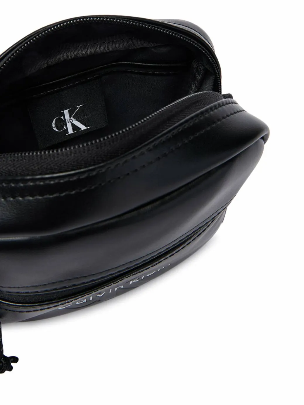 Borsellino Bold Logo Webbing Square Crossbo LV04D3445G Nero