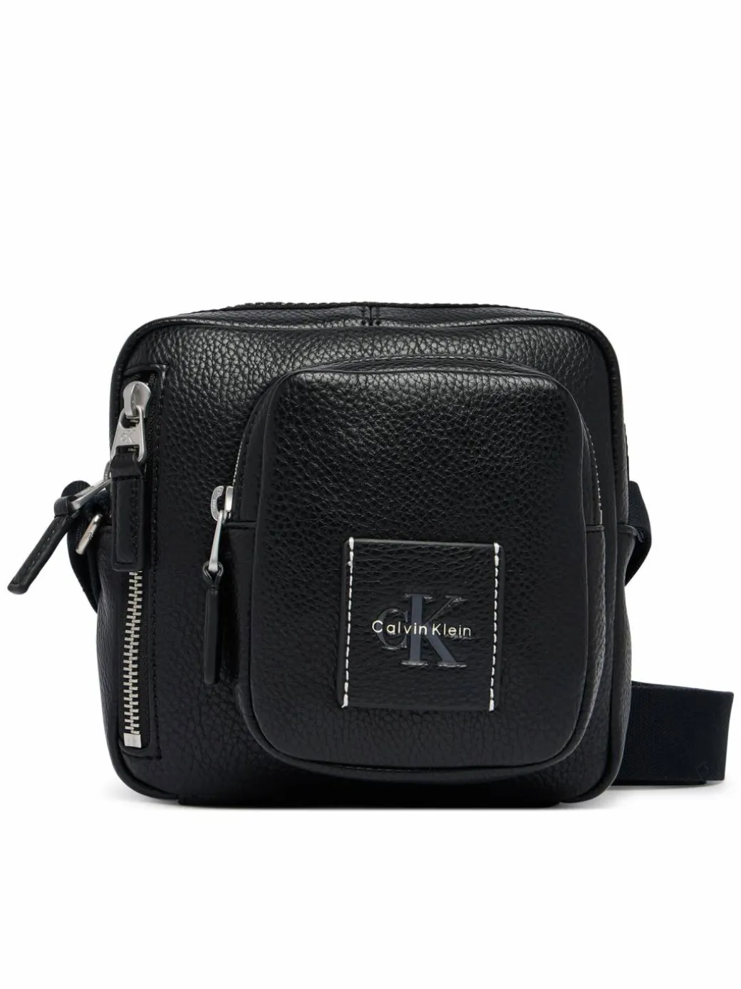 Borsellino Bold Pebble Square Crossbody LV04D3450G Nero