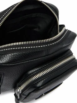 Borsellino Bold Pebble Square Crossbody LV04D3450G Nero