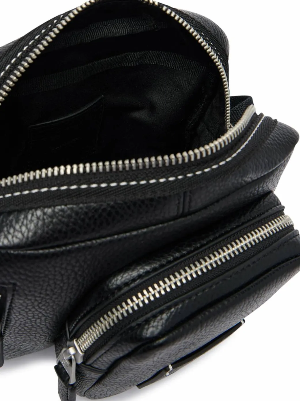 Borsellino Bold Pebble Square Crossbody LV04D3450G Nero