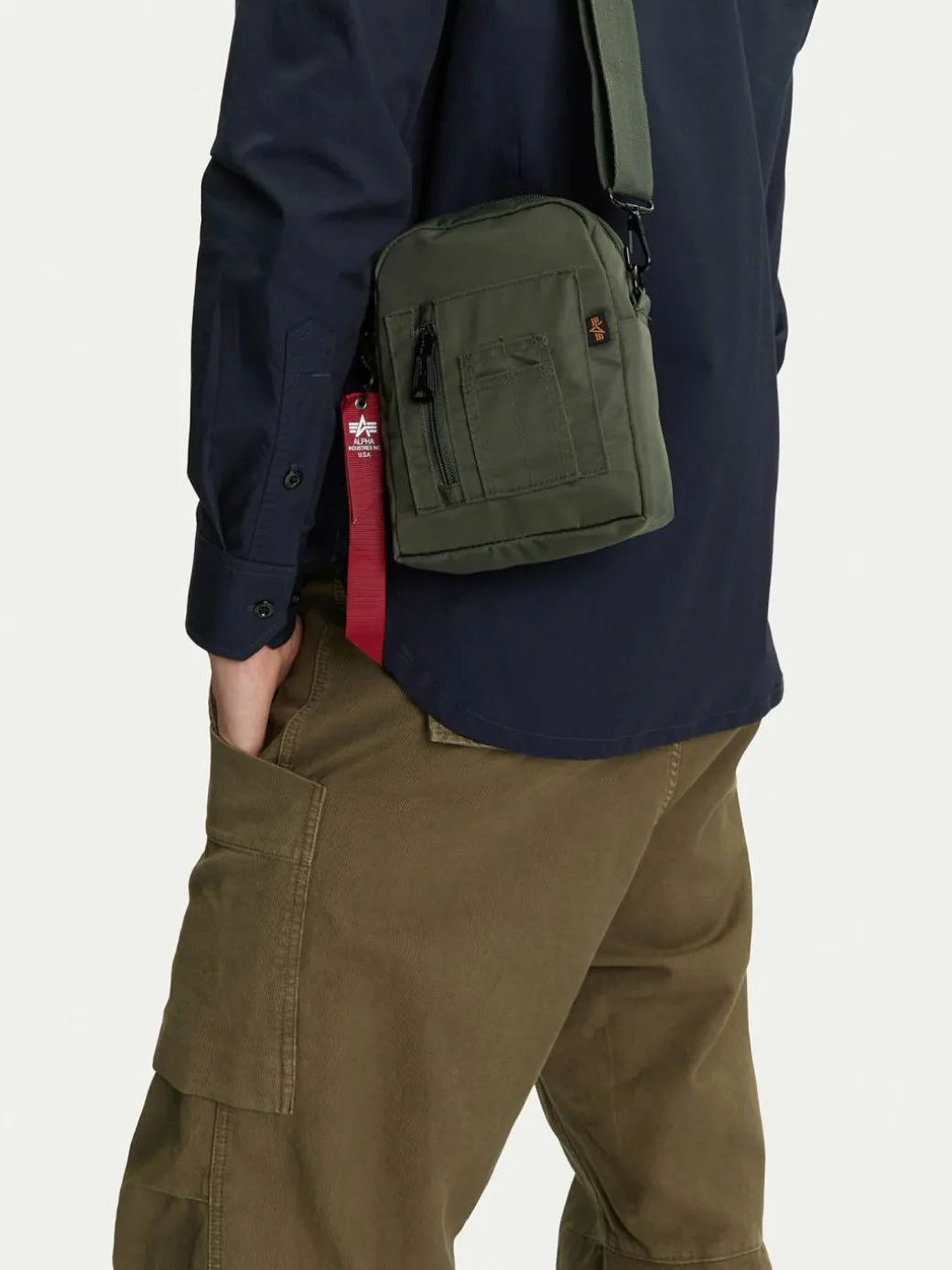 Borsellino Crew Carry Bag 196924 Verde