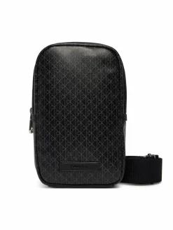 Borsellino Emblem Aop Coated Square Sling LV04D3335G Nero
