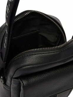 Borsellino Webbing Strap Slim Reporter LV04D3281G Nero