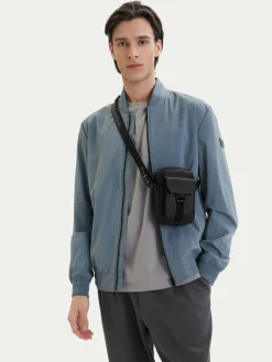 Borsellino Webbing Strap Slim Reporter LV04D3281G Nero