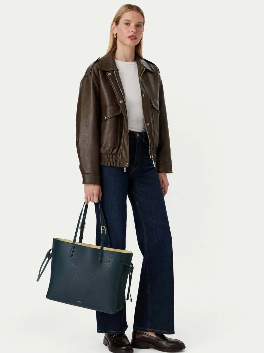 Borsetta Ava L Tote WB02001 BX4329 CN 4913S Verde scuro