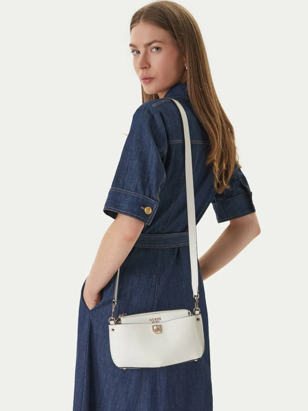Borsetta Bianca Mini HWBG99 07720 Bianco