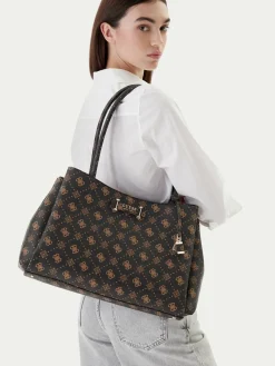 Borsetta Carrie Logo HWGP98 98220 Marrone