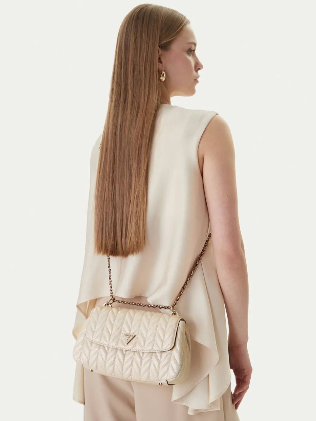 Borsetta Cheryl HWTQ97 20210 Écru