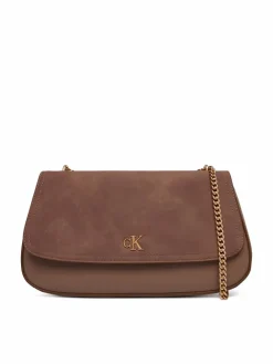 Borsetta Ck Conv Chain Brushed Medium Bag LV04F3407G Beige