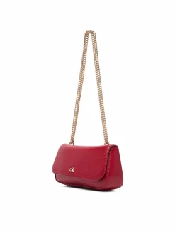 Borsetta Ck Convertible Chain Small Bag LV04F3172G Bordeaux