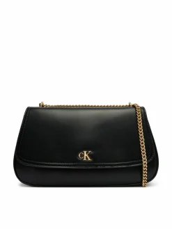 Borsetta Ck Convertible Chain Medium Bag LV04F3171G Nero