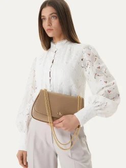 Borsetta Ck Convertible Chain Medium Bag LV04F3171G Beige
