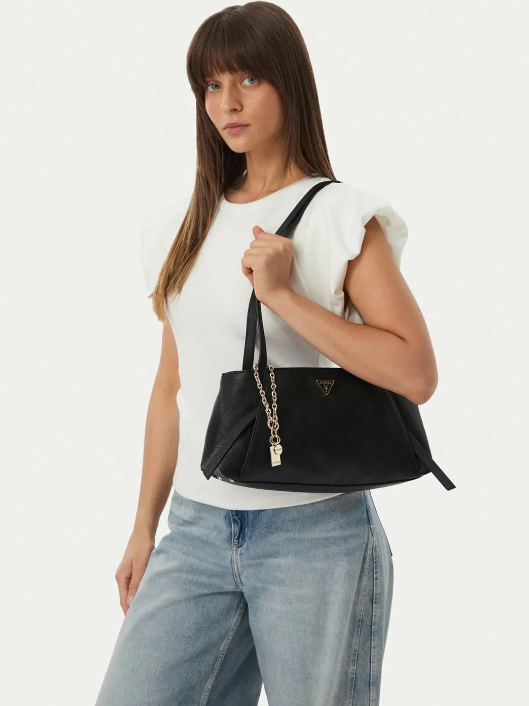 Borsetta Devon HWBG97 45090 Nero
