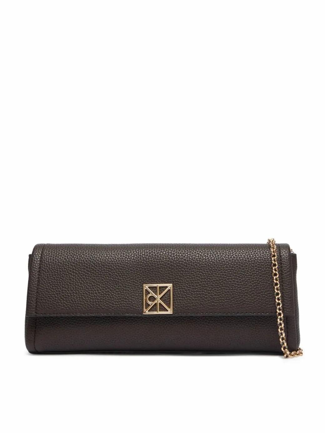 Borsetta Emblem Hw Pebble Clutch LV04F3740G Marrone