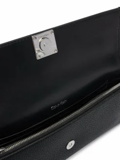 Borsetta Emblem Hw Pebble Clutch LV04F3740G Nero