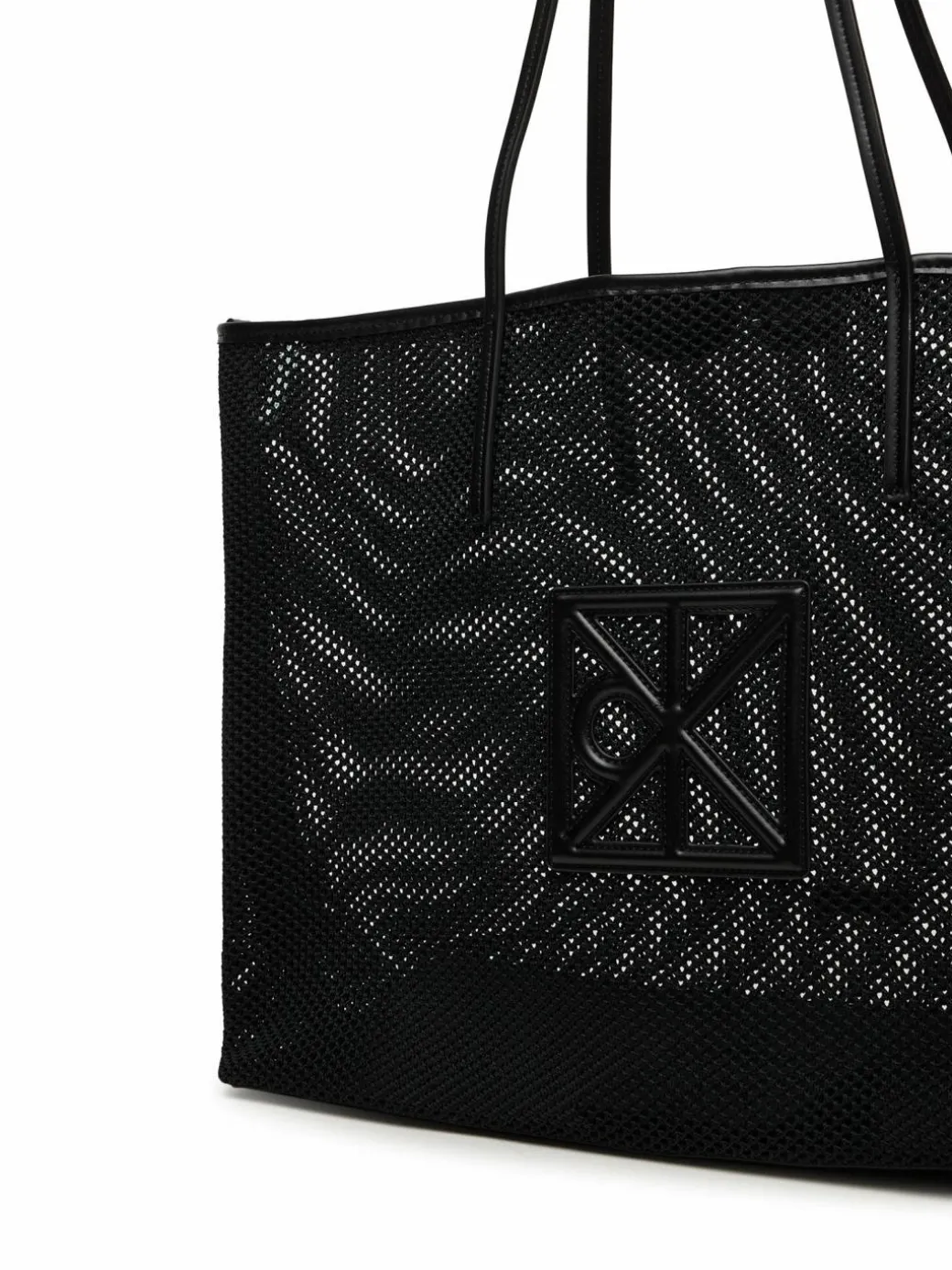 Borsetta Emblem Mesh Xl Tote LV04F3422G Nero