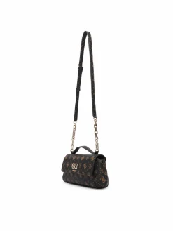 Borsetta Emelie Logo HWGP99 28190 Marrone scuro