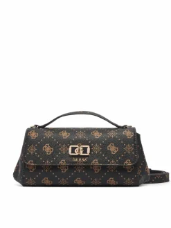 Borsetta Emelie Logo HWGP99 28190 Marrone scuro