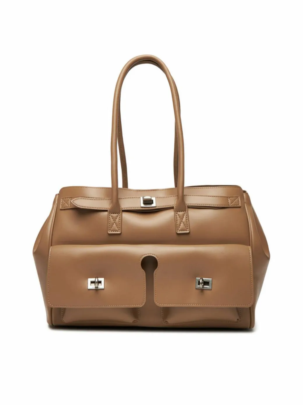 Borsetta EO-CLOVER-X10167 Beige