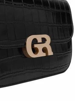 Borsetta EO-LINA-KQ44-CROCCO Nero