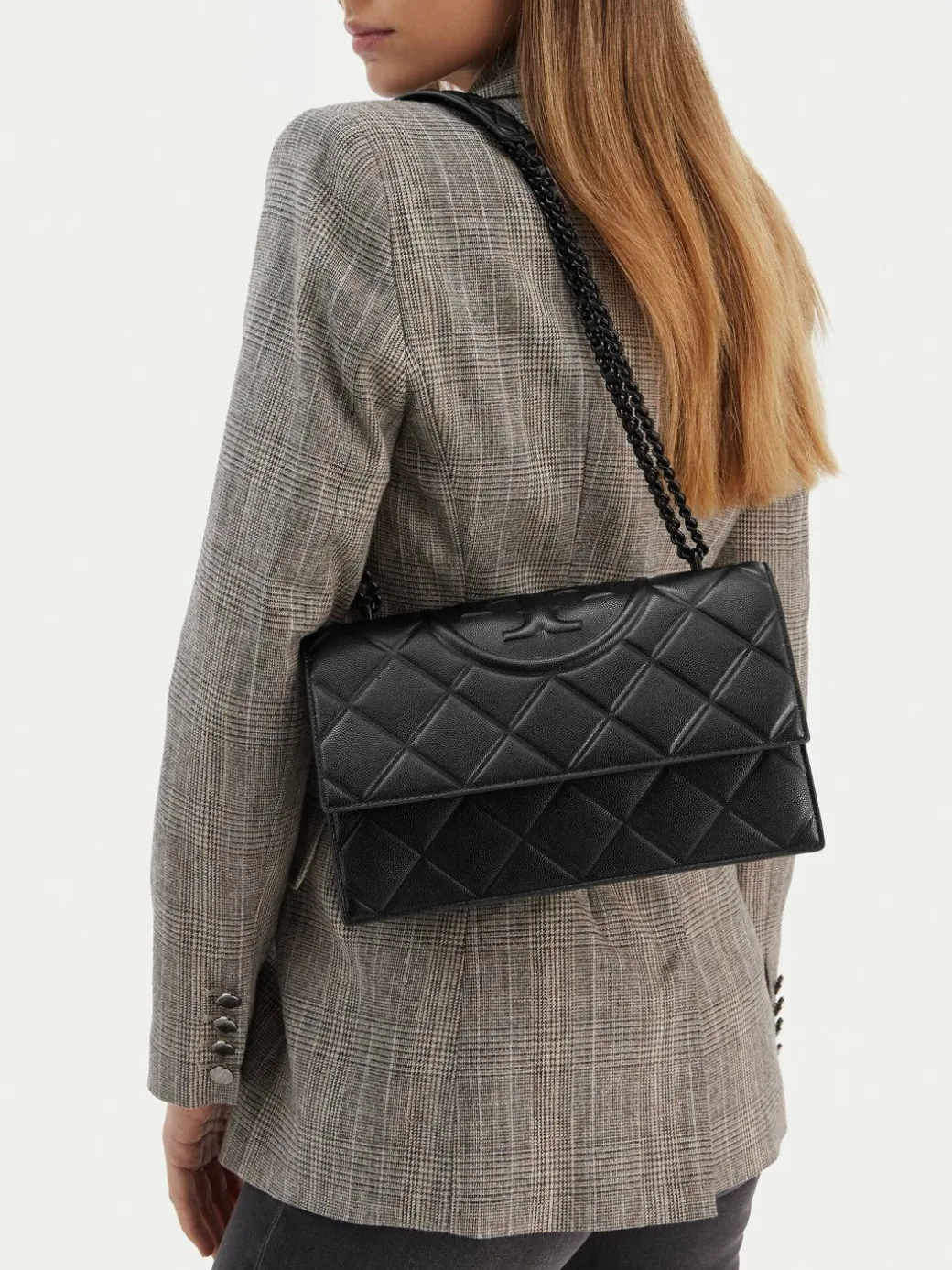 Borsetta Fleming Soft Grain Convertible Shoulder Bag 169791 Nero