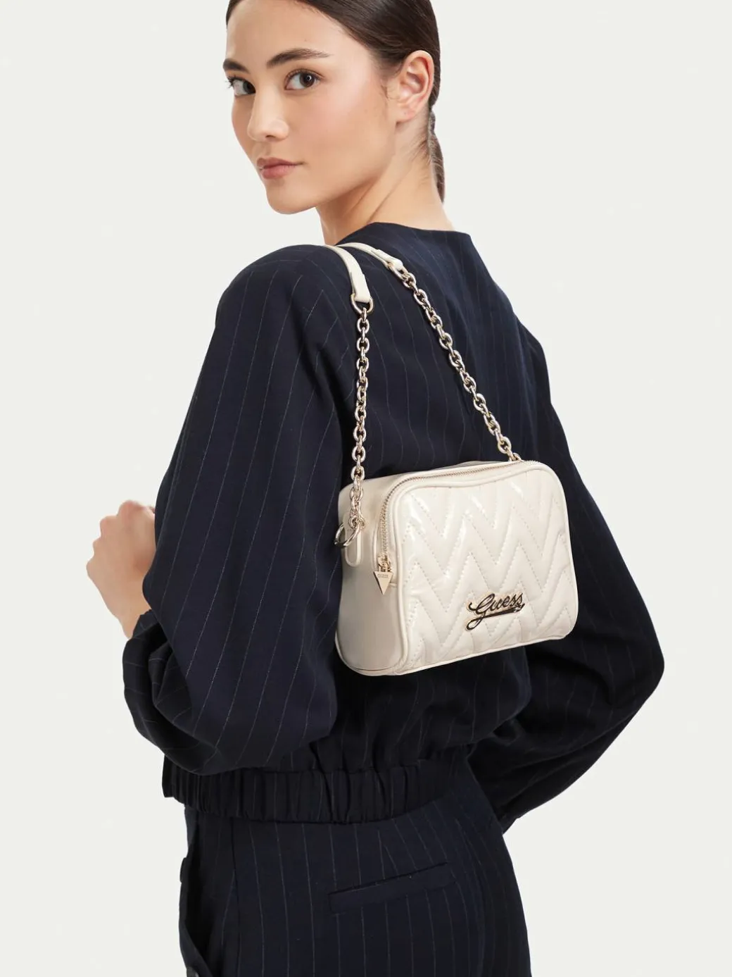 Borsetta J6YZ07 W3001 Crema