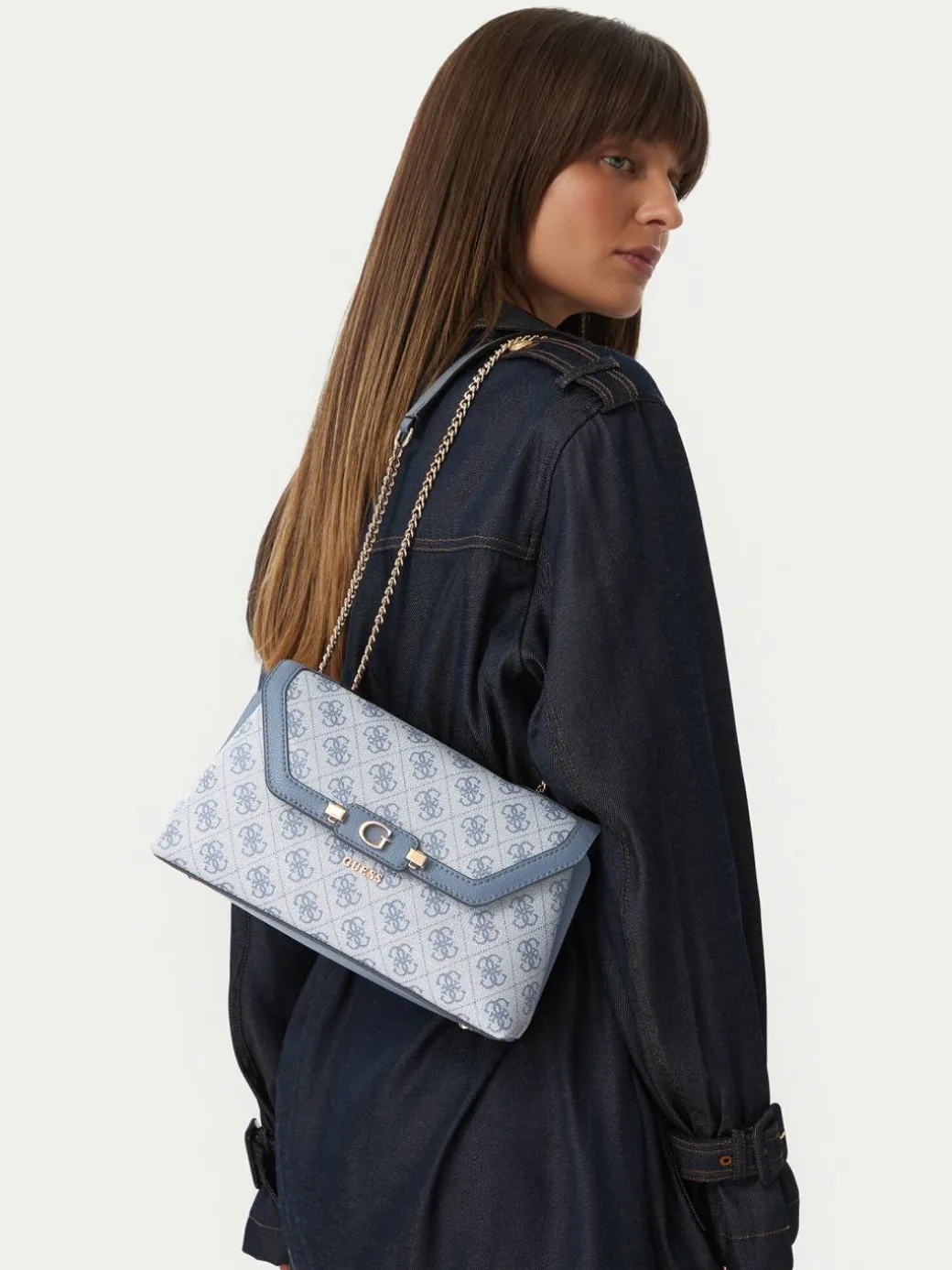 Borsetta Lindsey HWSG97 49210 Blu